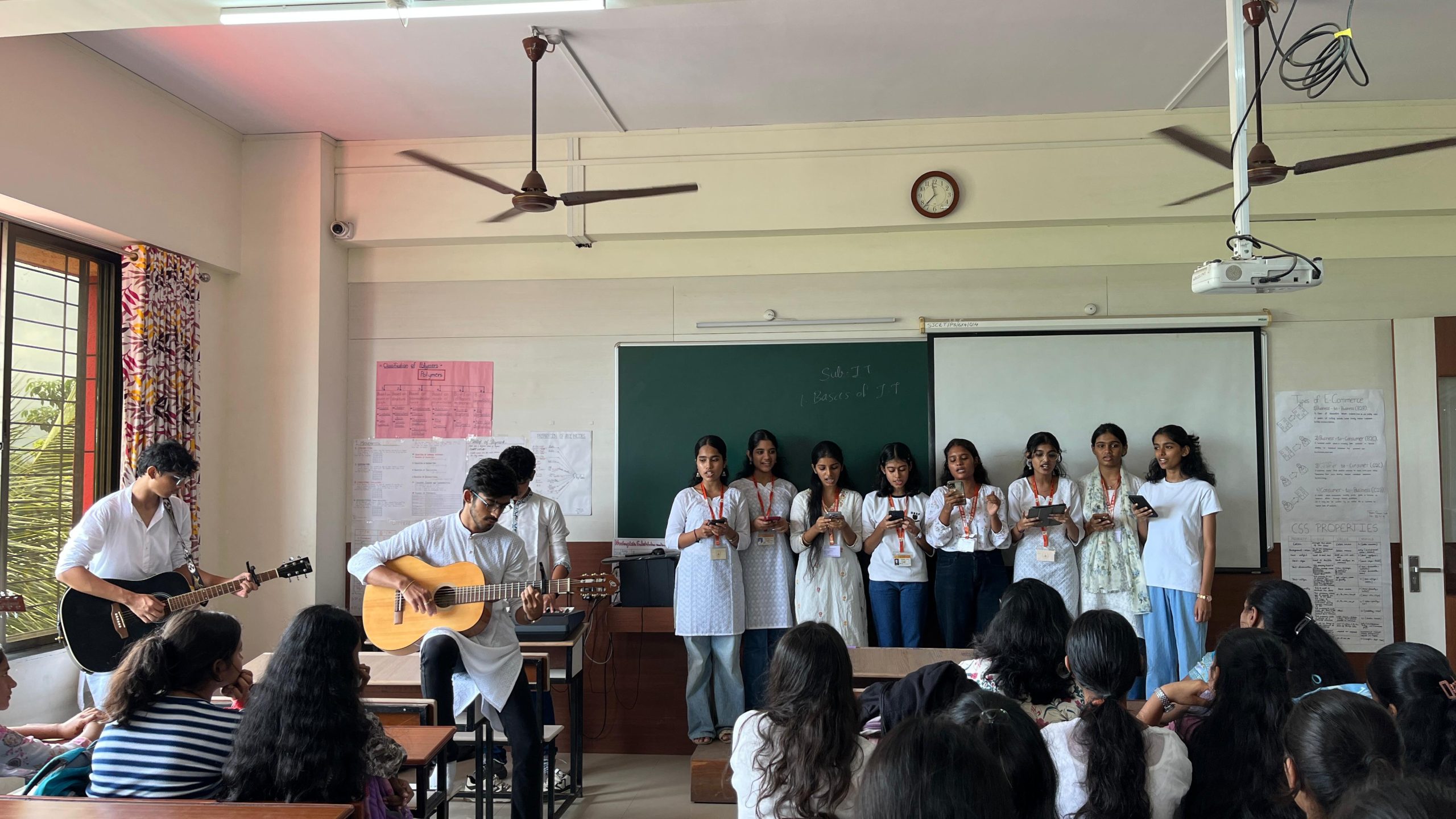 PATRIOTIC SONG SINGING