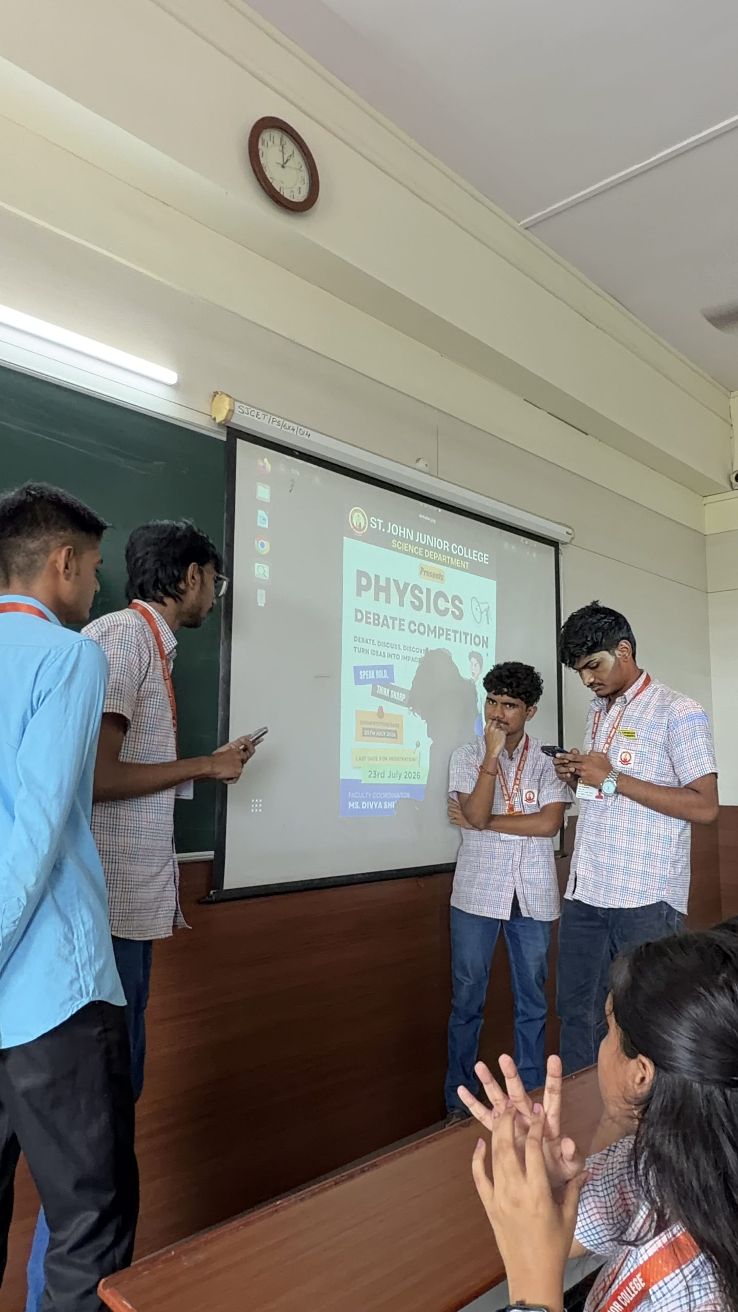 Physics Debate Competition